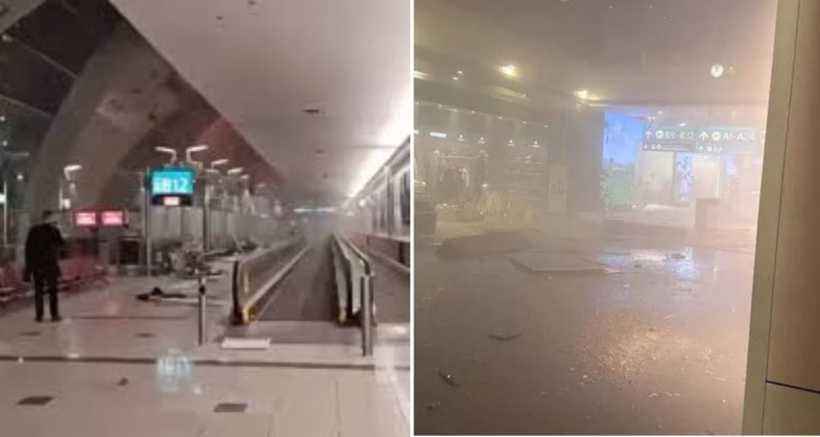 Ataques de Irán alcanzaron el aeropuerto de Dubai: reportaron daños y 4 personas heridas