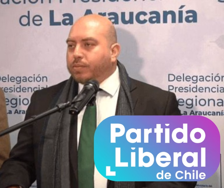 Israel Campusano asume presidencia regional del Partido Liberal y anuncia diálogo político en La Araucanía