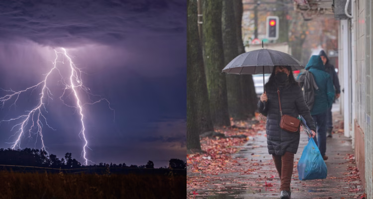 Sistema frontal: alertan tormentas eléctricas, fuertes vientos y posible formación de tornados en el sur de Chile
