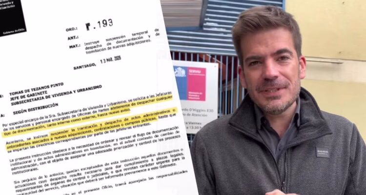 Diputado Montalva denuncia que Minvu instruyó «paralizar todo» en gestión administrativa