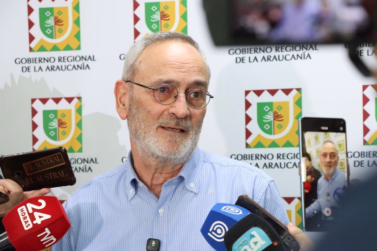 Gobernador René Saffirio impulsa reconstrucción del Mercado de Temuco con mensaje al Consejo Regional