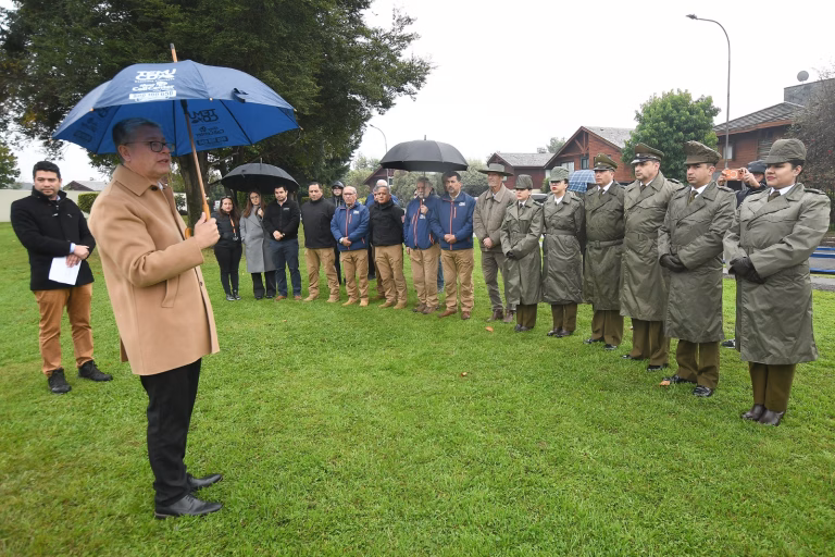 Temuco rinde homenaje a mártires de Carabineros en su 99° aniversario institucional