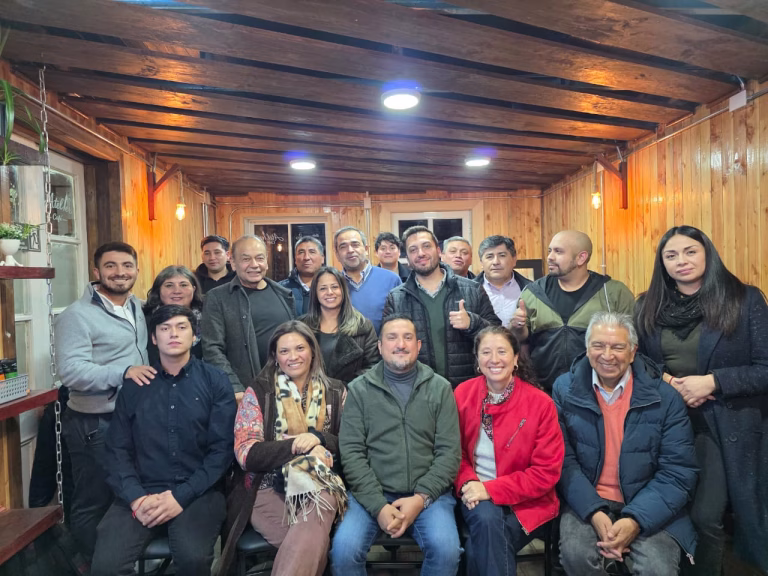 Futura mesa directiva del PPD encabezada por Raúl Soto se reúne con dirigentes y militantes en Vilcún