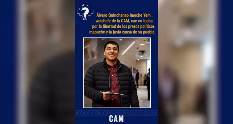 CAM reconoce como “weichafe” a psicólogo muerto tras atropello durante presunta acción de sabotaje en La Araucanía