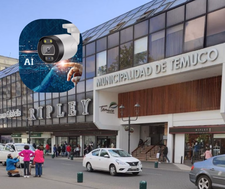 Municipalidad de Temuco instalará cámaras con inteligencia artificial para detectar delitos e incivilidades