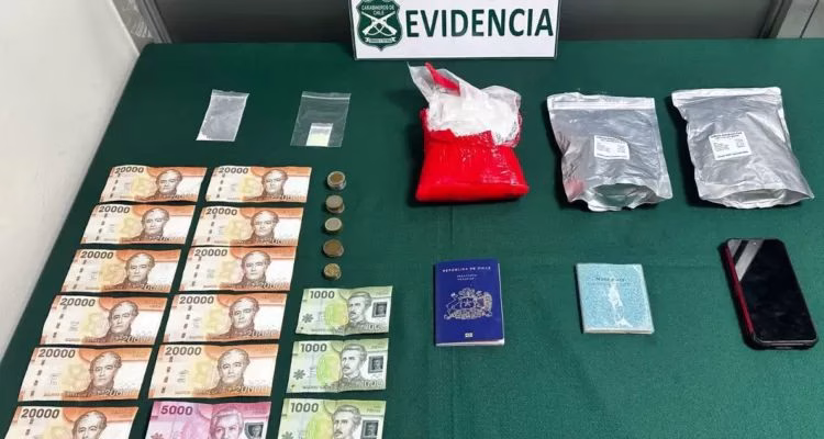 Tráfico de drogas en Victoria queda al descubierto tras choque en la Ruta 5