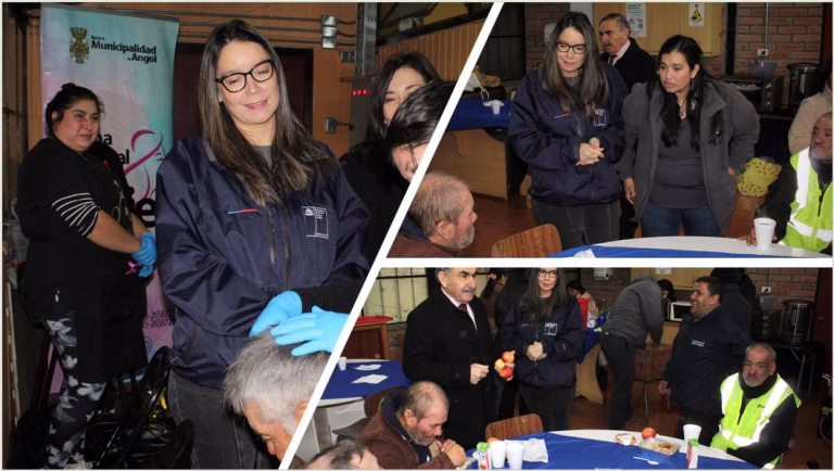 Gobierno fortalece la red de protección social en Angol con operativo integral para personas en situación de calle