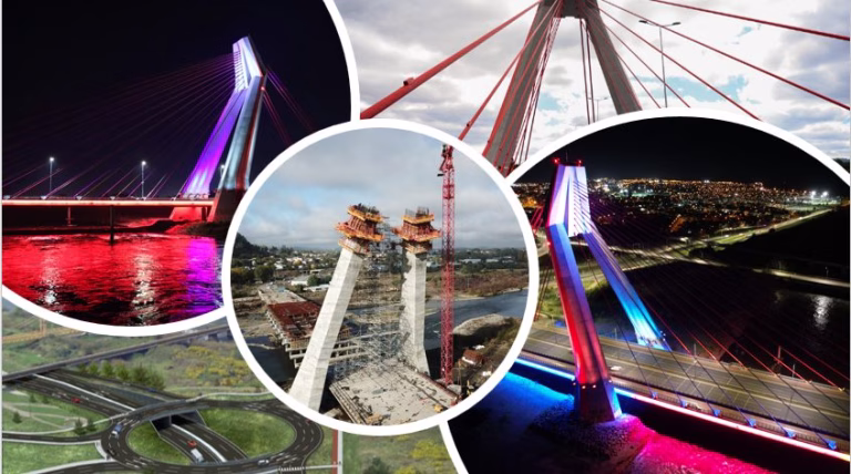 SERVIU Araucanía celebra 50 años con concurso fotográfico dedicado al Puente Treng Treng Kay Kay