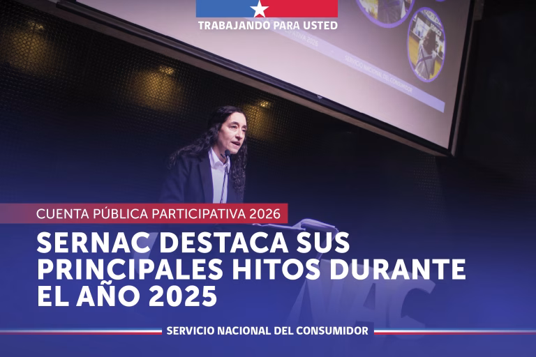 SERNAC destaca los más de 30 mil millones de pesos en compensaciones para los consumidores mediante gestiones extrajudiciales