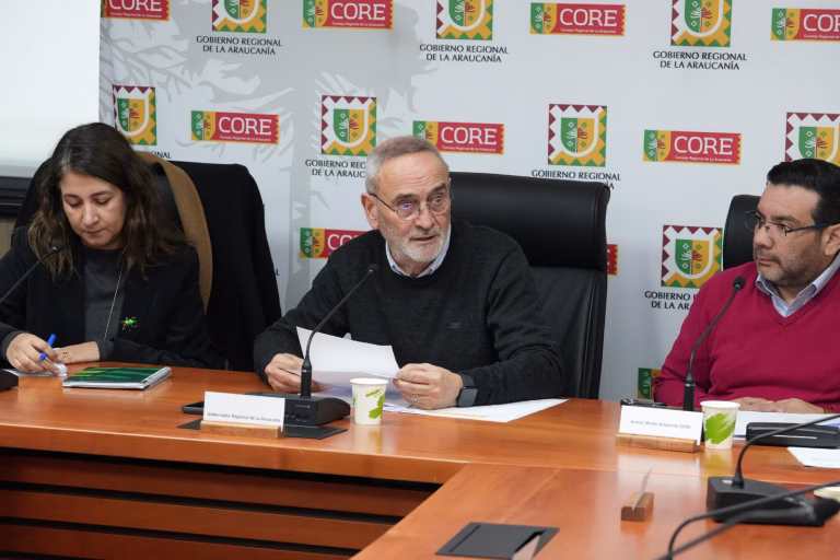 Gobernador René Saffirio impulsa histórica inversión de más de $25 mil millones para enfrentar el cambio climático en La Araucanía