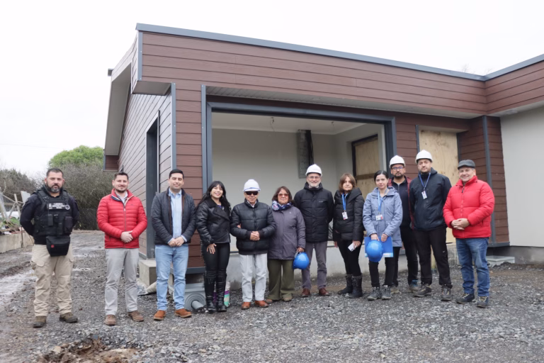 Nueva Posta Rural de Quechereguas alcanza un 60% de avance y beneficiará a más de 800 vecinos