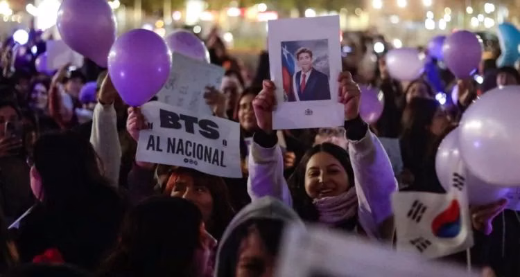 “BTS al Nacional”: fans convocan marchas simultáneas en 11 ciudades de Chile este domingo