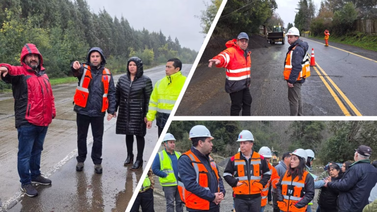 MOP Araucanía activa plan de emergencia ante frente de lluvias que afectará la región