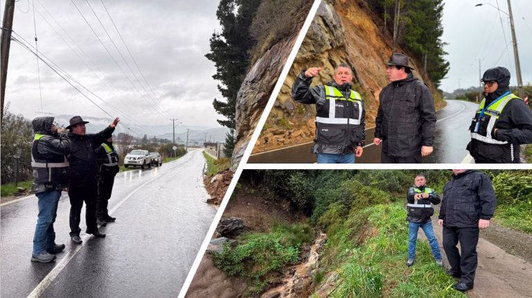 Seremi de Gobierno monitorea en terreno efectos del sistema frontal en Toltén