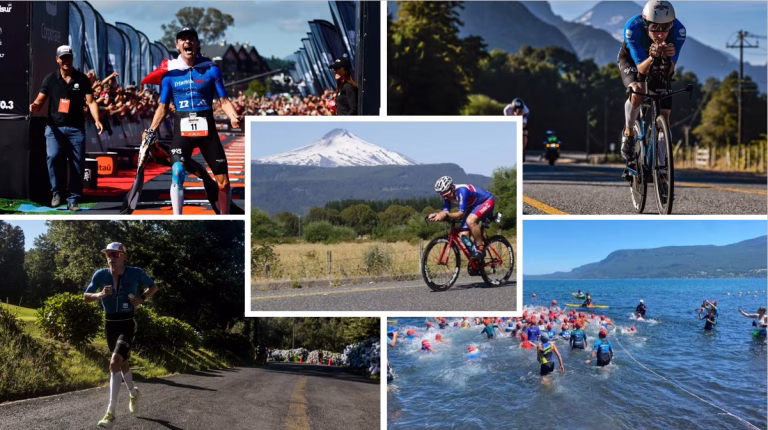 Abren inscripciones para el Itaú IRONMAN 70.3 Pucón 2027, la «carrera más linda del mundo»