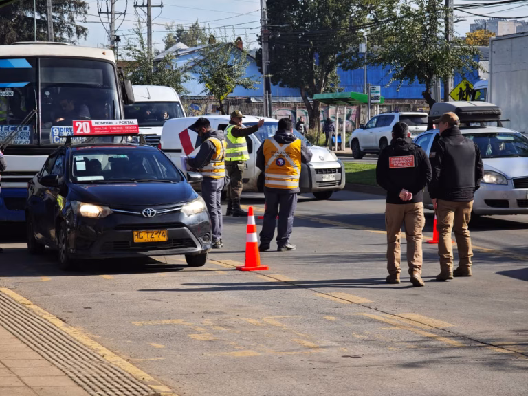 Temuco intensifica controles al transporte público tras denuncias por consumo de drogas y conducción imprudente