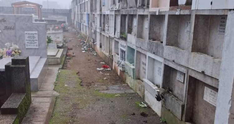 Vandalizan 14 nichos en el Cementerio Municipal de Loncoche y municipio denuncia ante Fiscalía