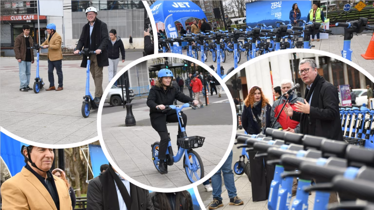 JET llega a Temuco con 500 scooters y 100 bicicletas eléctricas desde $99 por minuto