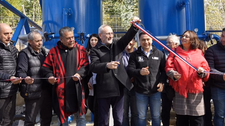 175 familias de Saavedra contarán con agua potable tras inauguración de APR financiado por el Gore de La Araucanía