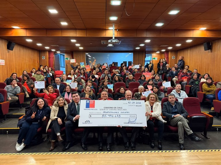 Seremi de Gobierno fortalece a organizaciones sociales de La Araucanía a través de fondo concursable 2026