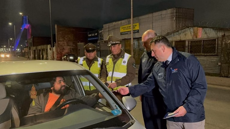 Fiestas Patrias: dos detenidos en operativo nocturno a conductores en Temuco