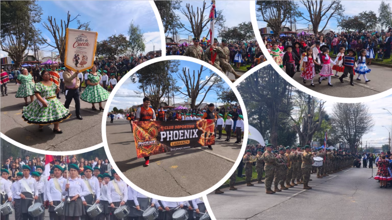 Miles de labrancinos llenaron las calles en tradicional Desfile Cívico de Fiestas Patrias